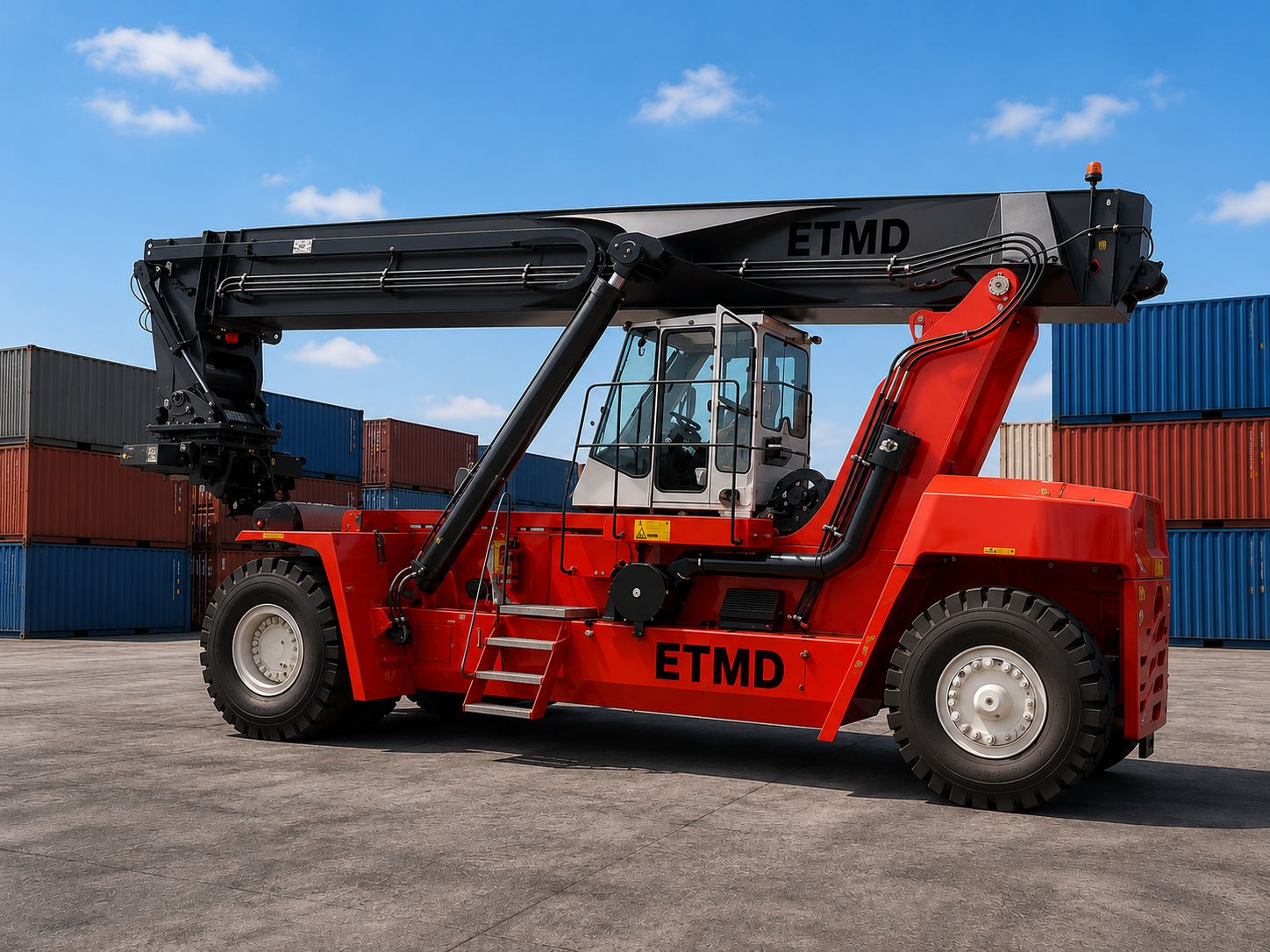 Reach stacker rouge ETMD