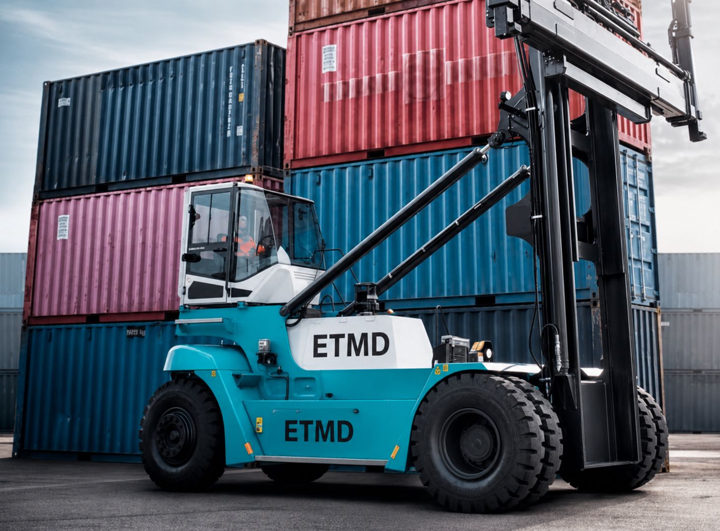 Engin logistique ETMD bleu